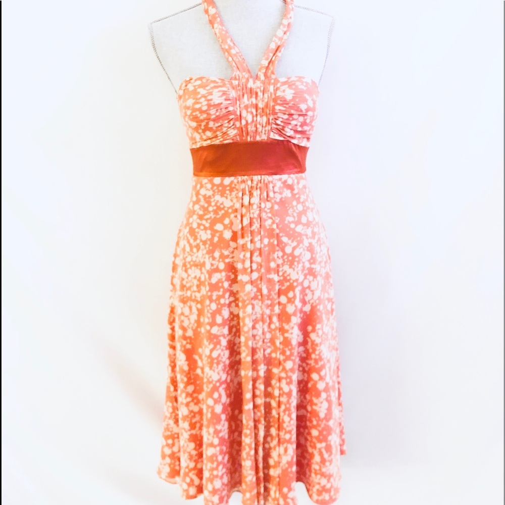 Max &Cleo Silk halter dress